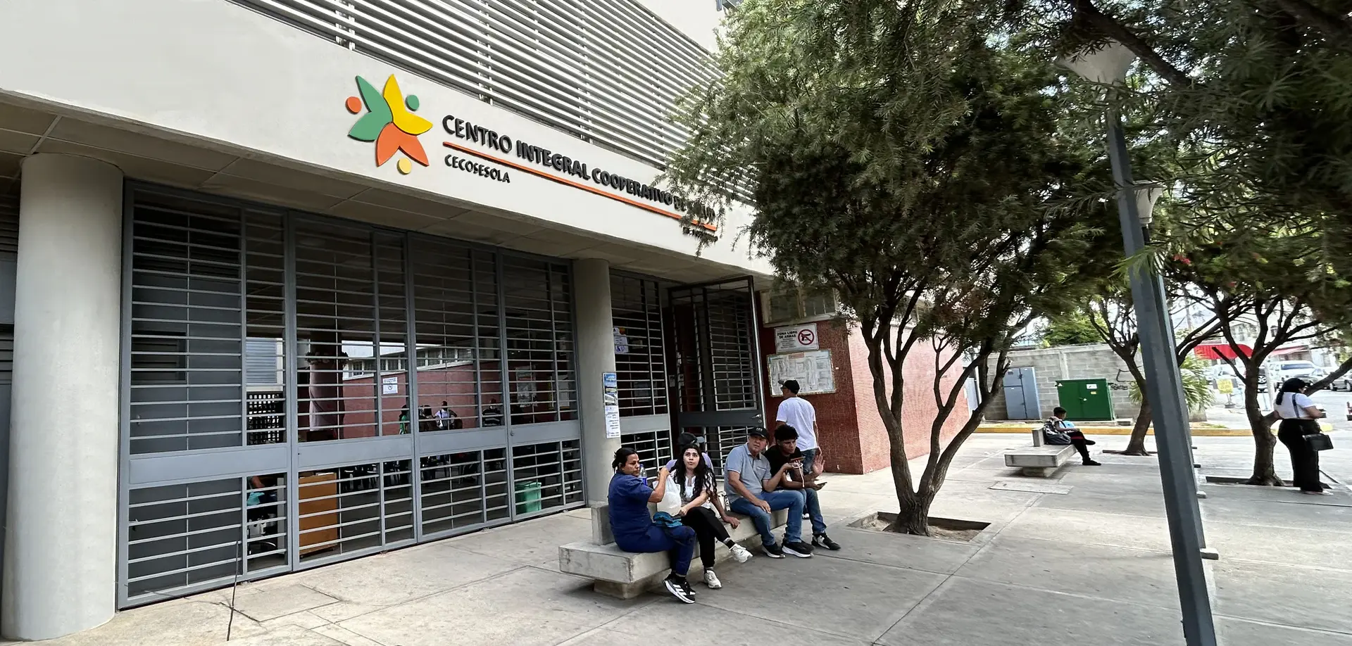 Ilustración de comunidad y salud